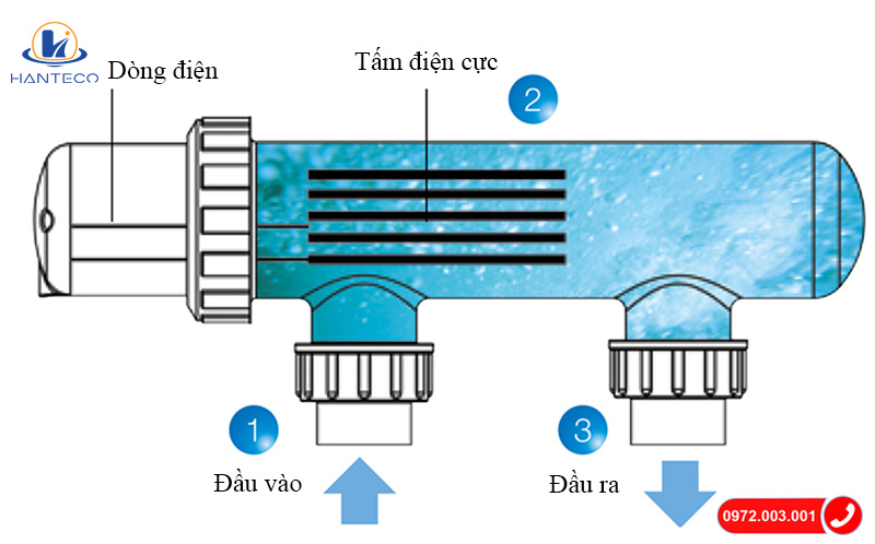Quá trình điện phân muối tại điện cực