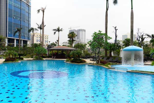 Bể bơi đẹp nhất ở Hà Nội - keangnam - thắng lợi 1