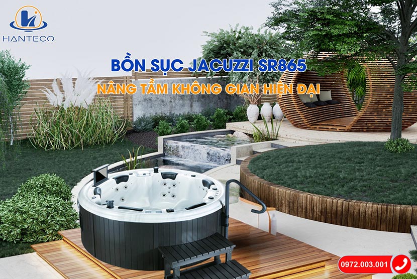 Bể jacuzzi massage SR865 chính hãng