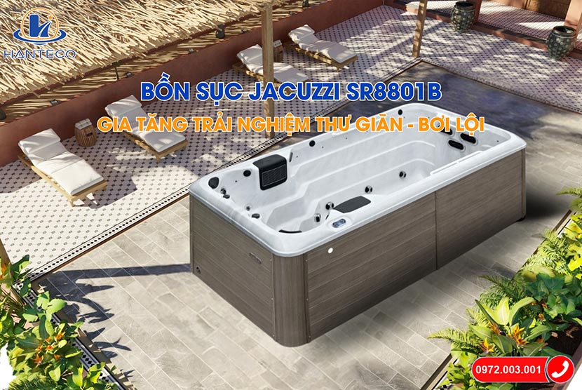 Bể bơi sục Jacuzzi SR8801B