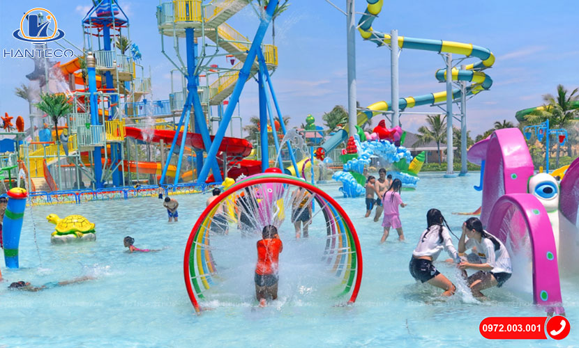 M&ocirc; h&igrave;nh c&ocirc;ng vi&ecirc;n nước khu vui chơi trẻ em
