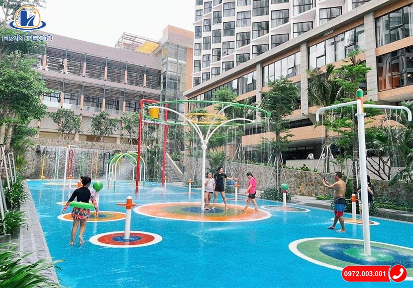 M&ocirc; h&igrave;nh s&acirc;n chơi nước, khu vui chơi trẻ em