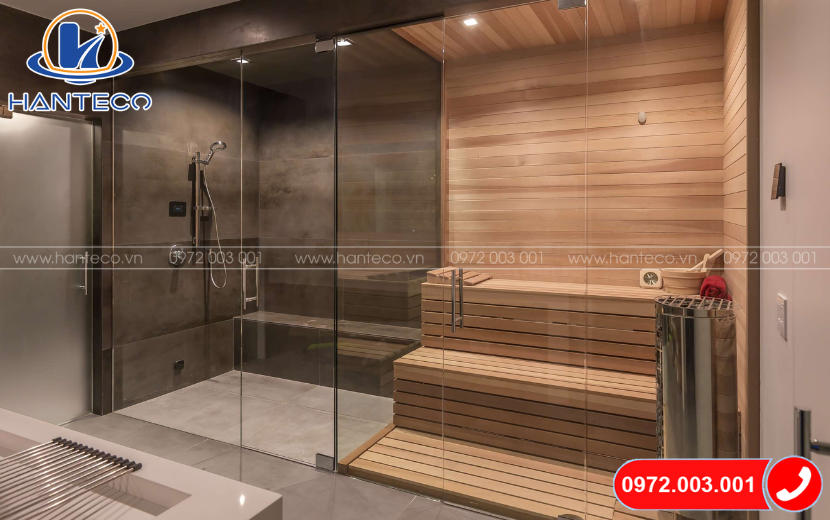 mẫu thiết kế ph&ograve;ng x&ocirc;ng hơi 3